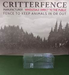 Critterfence Animal Safe Trap NEW 