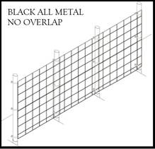 Critterfence Black 16GA Graduated Welded Wire Fence 7 x 100 NEW