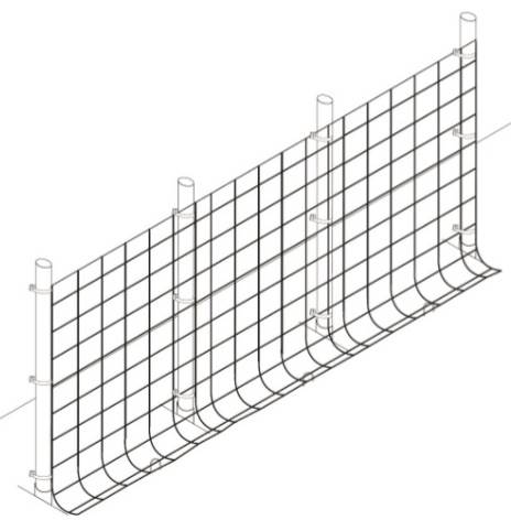Fence Kit O20 (7.5 x 100 Stronger Reinforced Bottom) NEW - 685248510834RB