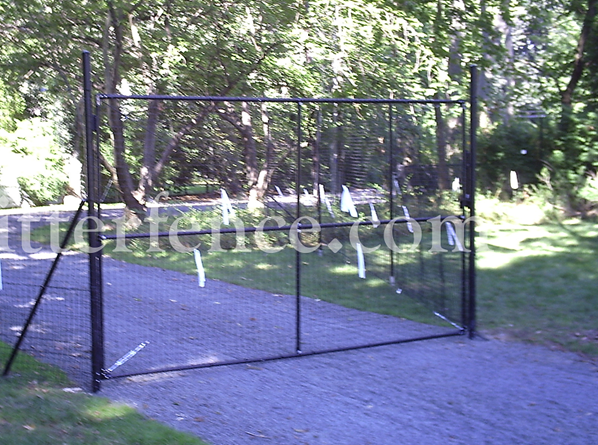 deer fence gate 1