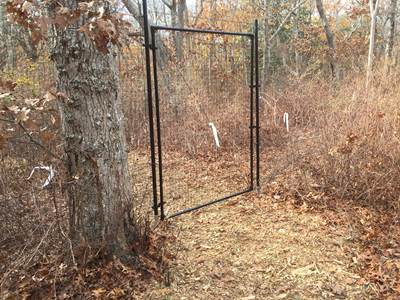 Deer Fence Gate