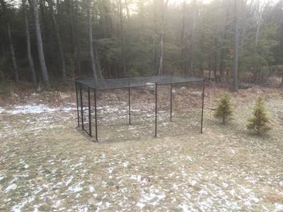 Game Bird Fence With Top